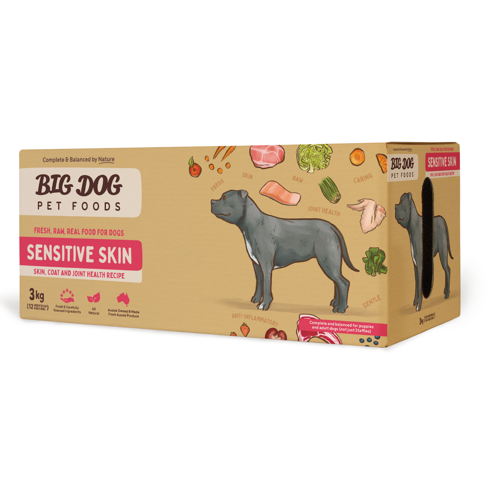Big Dog Barf Dog Sensitive Skin 3KG