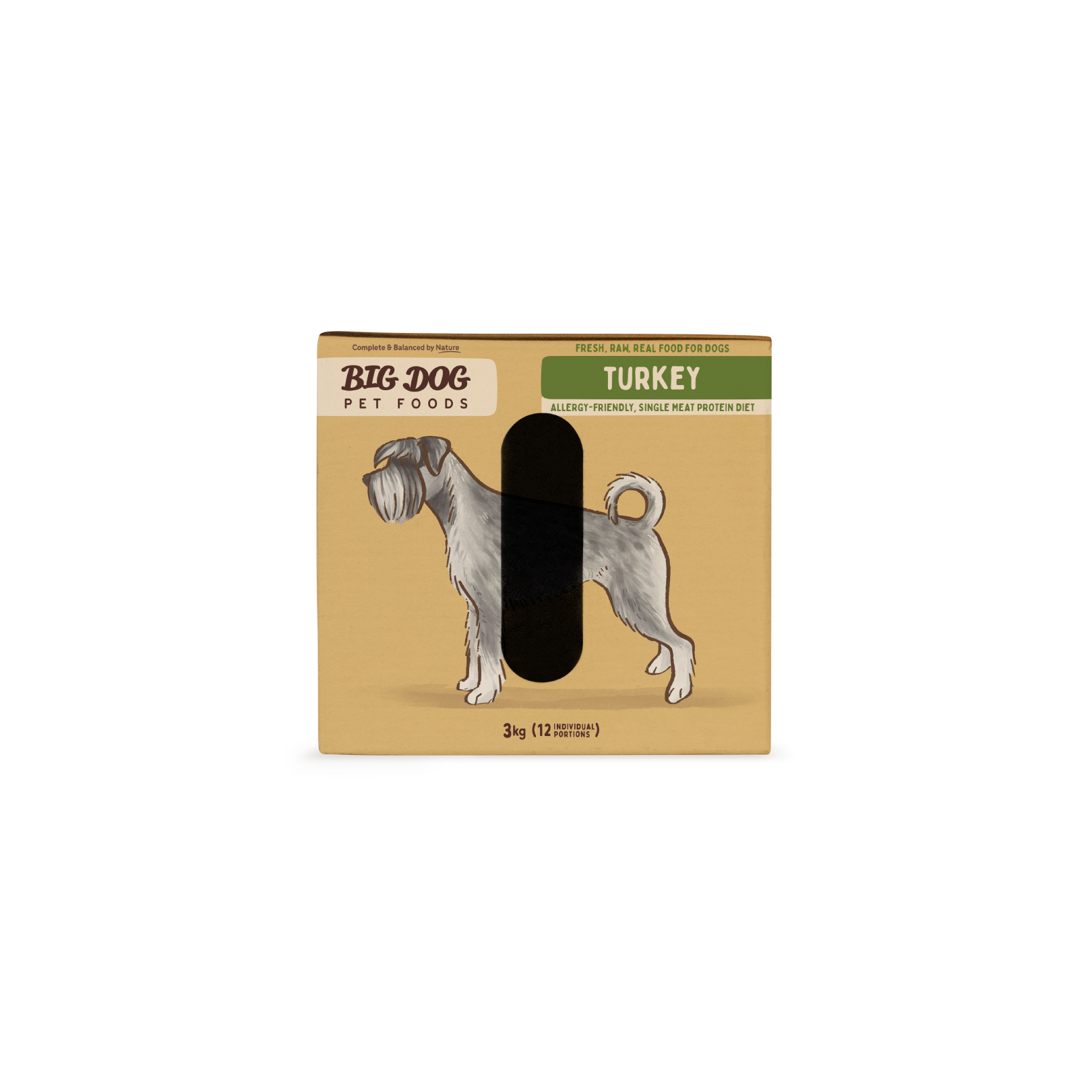 Big Dog Barf Dog Turkey 3KG