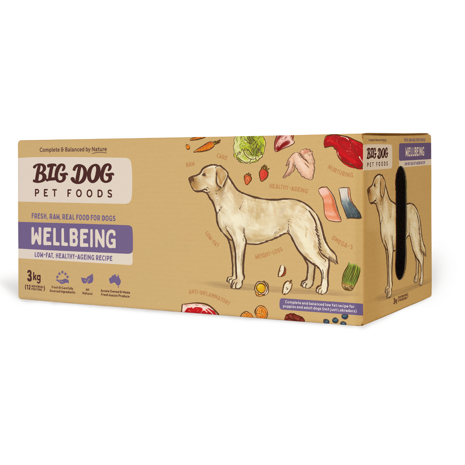 Big Dog Barf Dog Wellbeing 3KG