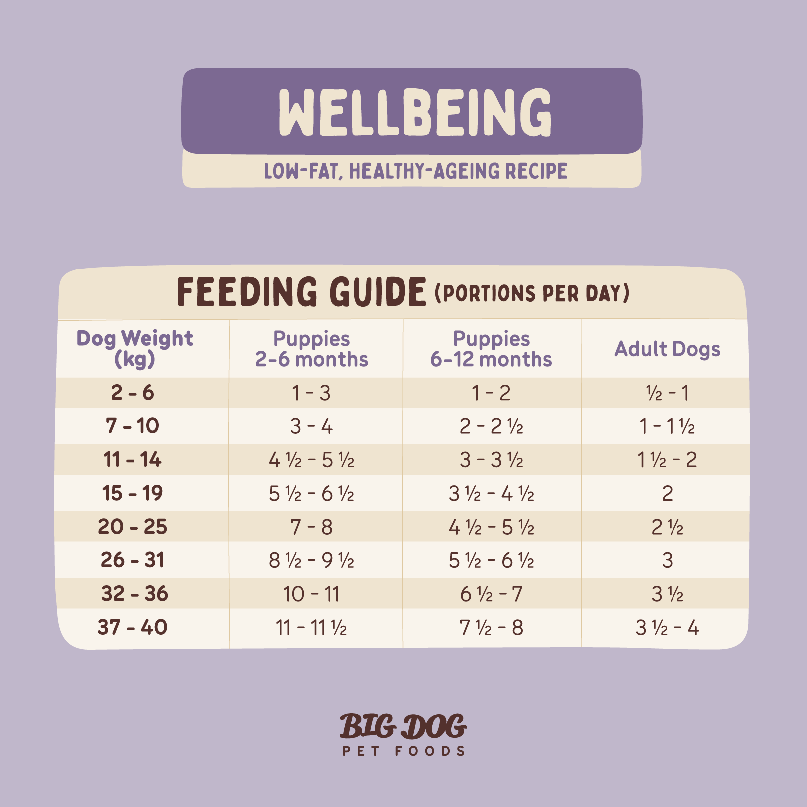 Big Dog Barf Dog Wellbeing 3KG