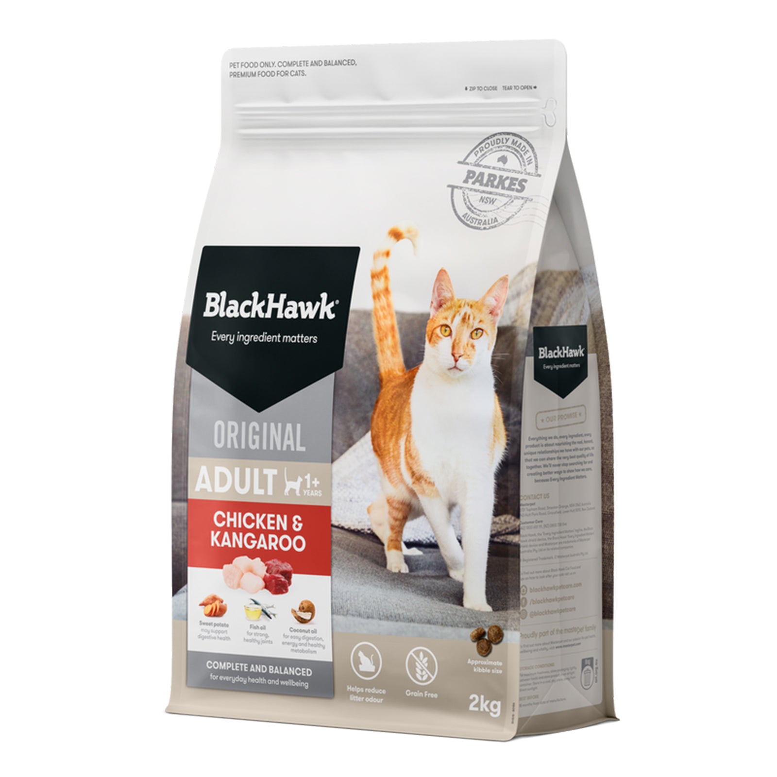 Black Hawk Cat Dry Chicken Kangaroo