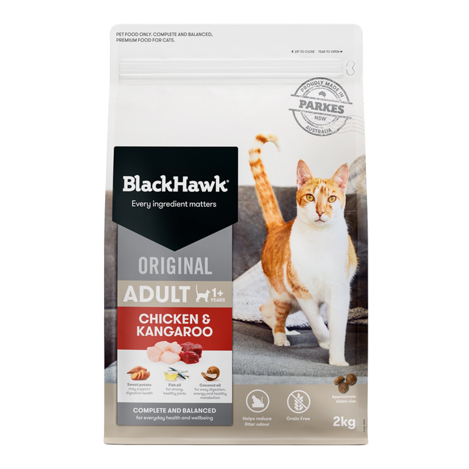 Black Hawk Cat Dry Chicken Kangaroo
