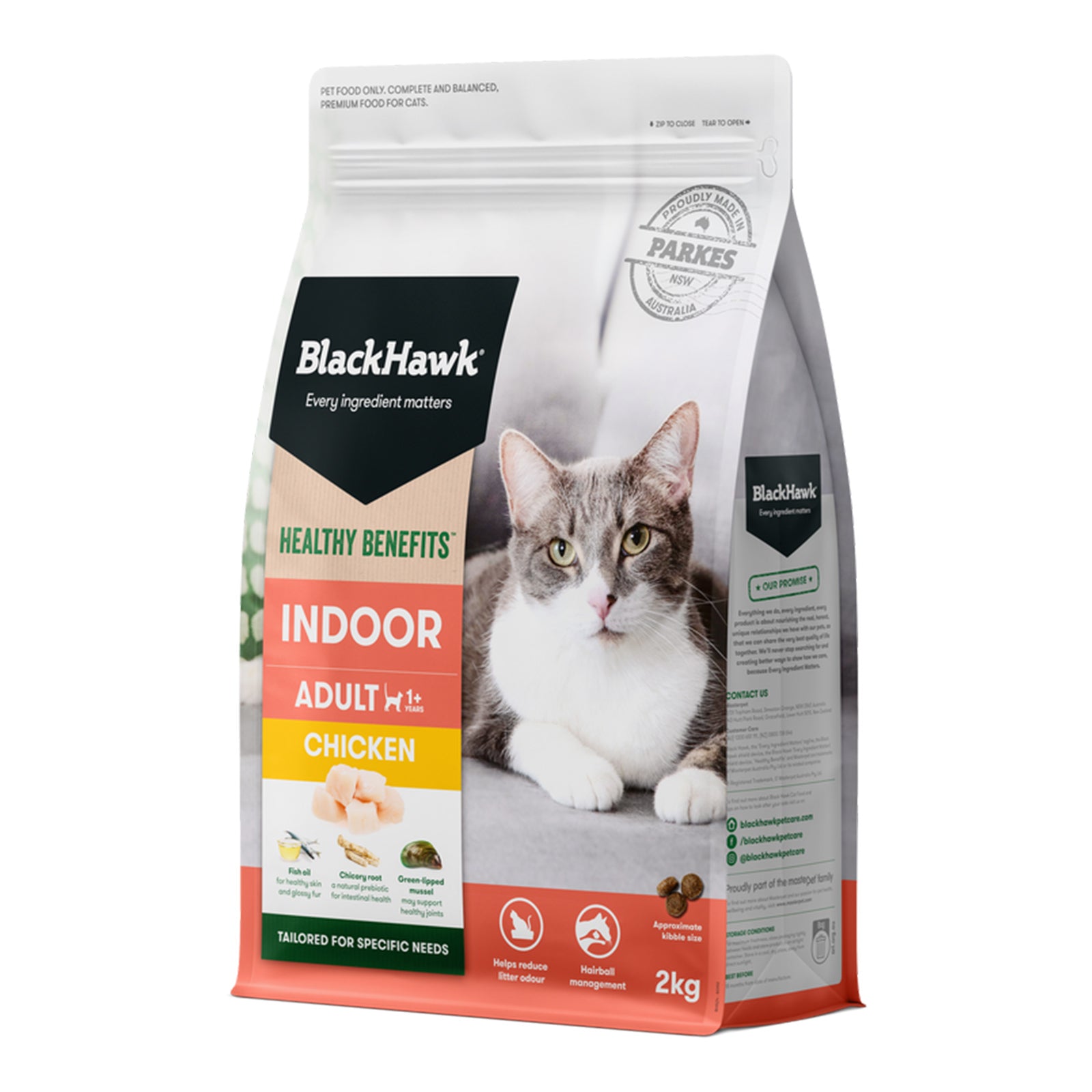 Black Hawk Cat Healthy Benefits Indoor