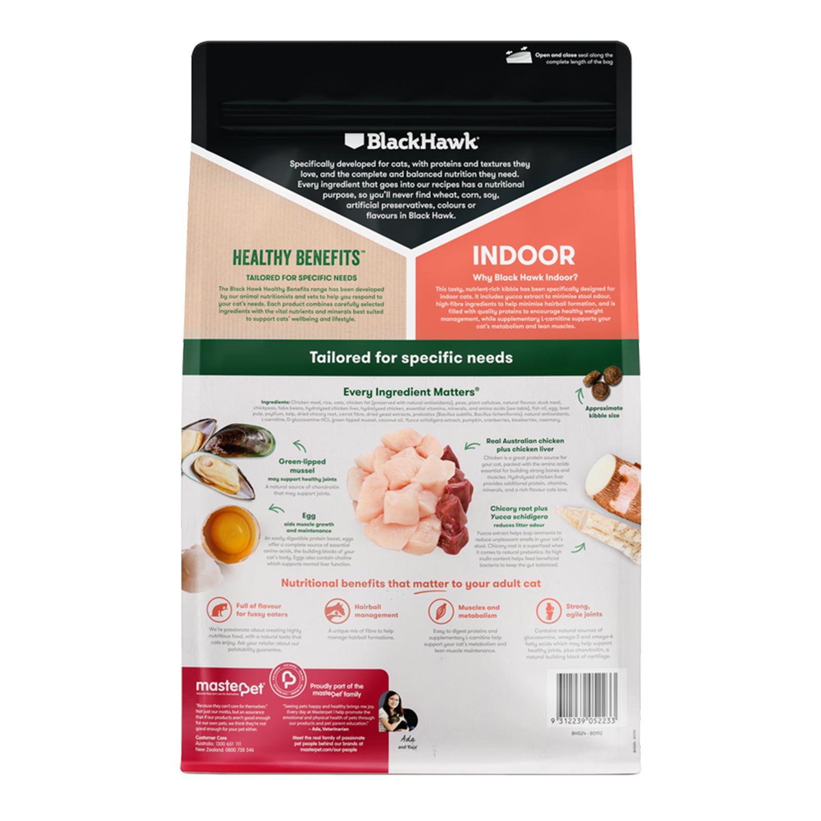 Black Hawk Cat Healthy Benefits Indoor