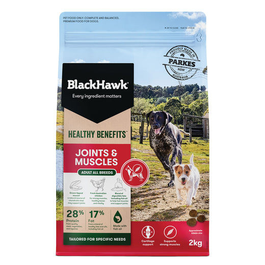 Black Hawk Dog Healthy Benefits Joints and Muscle