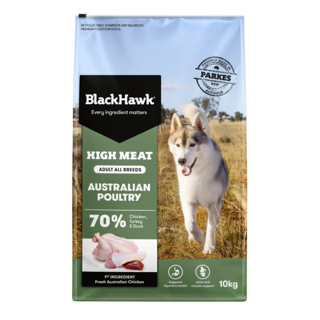 Black Hawk High Meat Australian Poultry Recipe