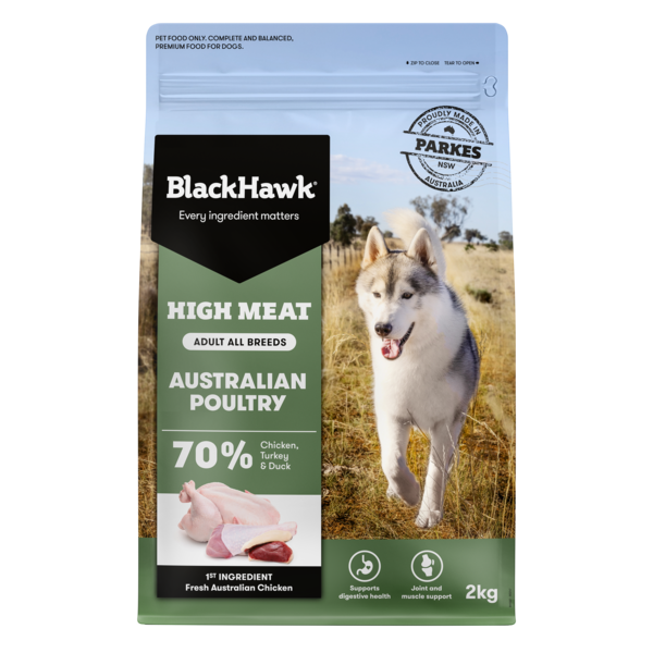 Black Hawk High Meat Australian Poultry Recipe