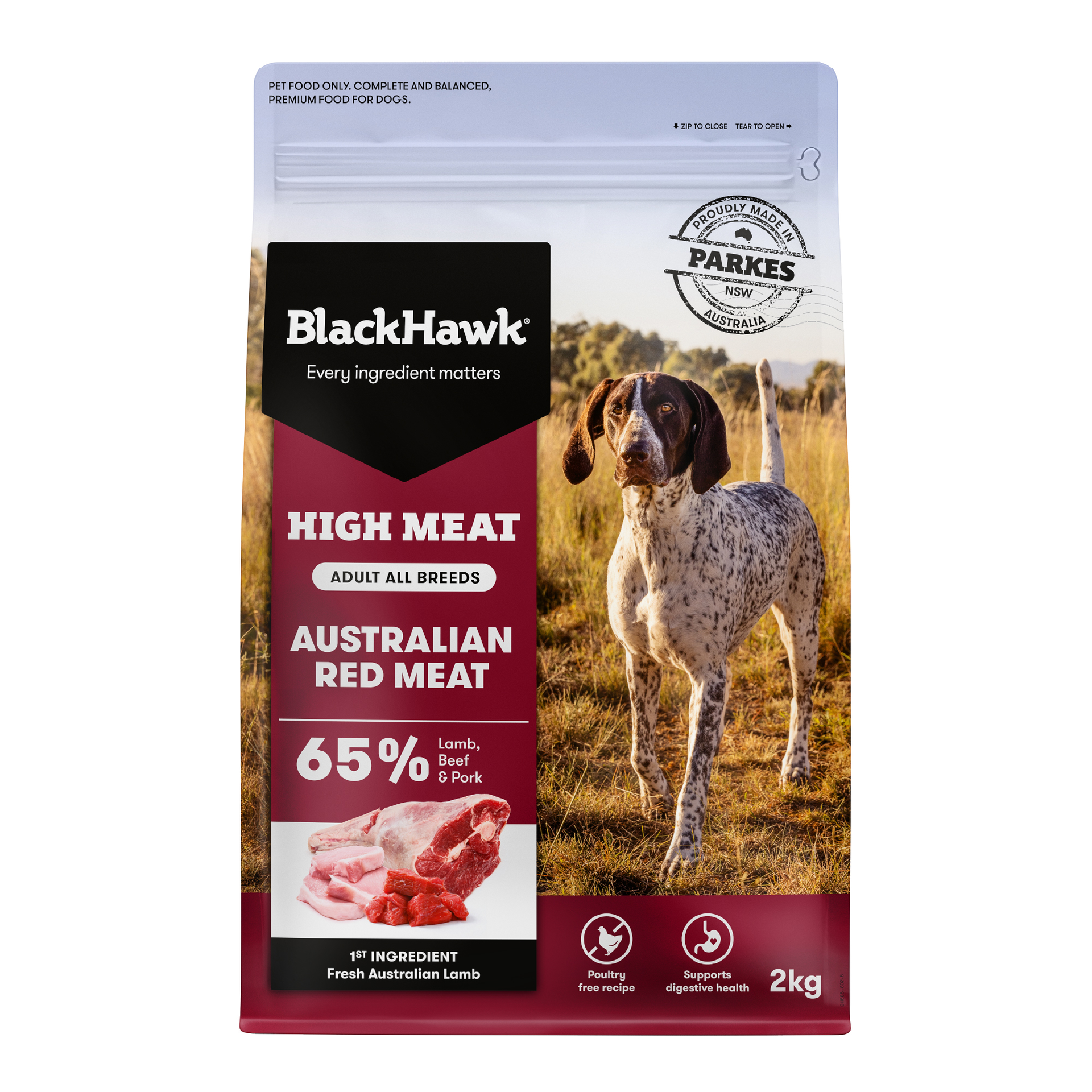 Black Hawk High Meat Australian Red Meat Recipe