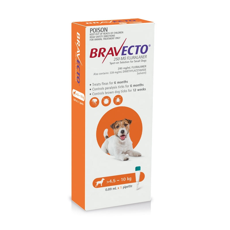 Bravecto Dog Spot On 4.5 - 10kg