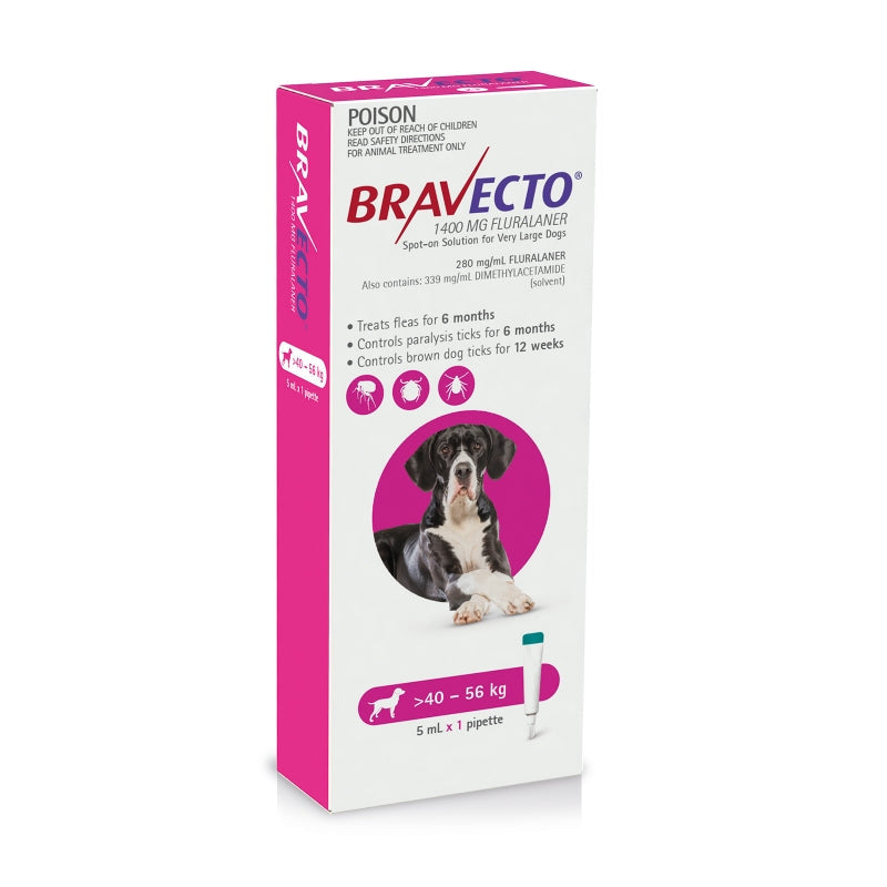 Bravecto Dog Spot On 40 - 56kg