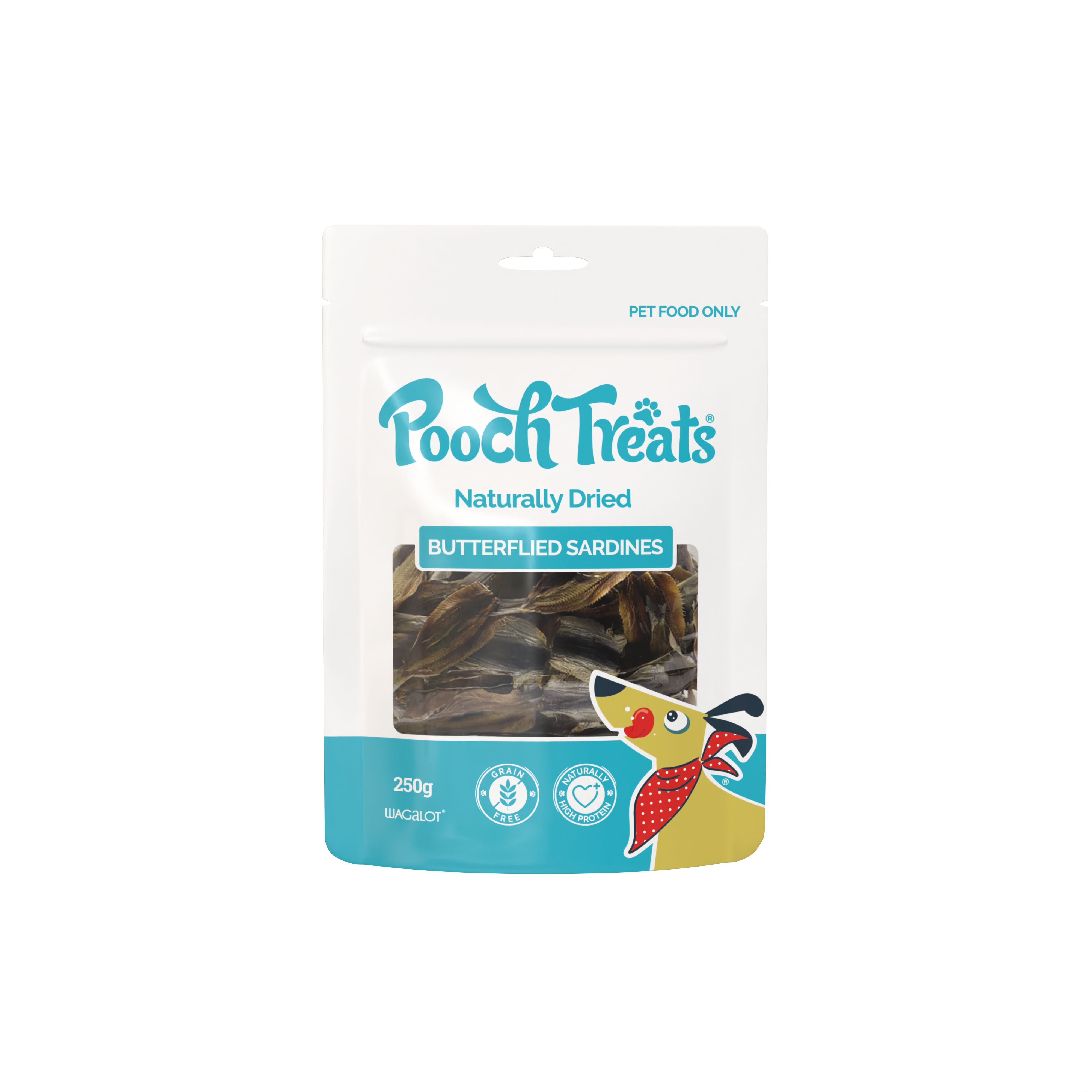 Pooch Treats Butterflied Sardines 250g