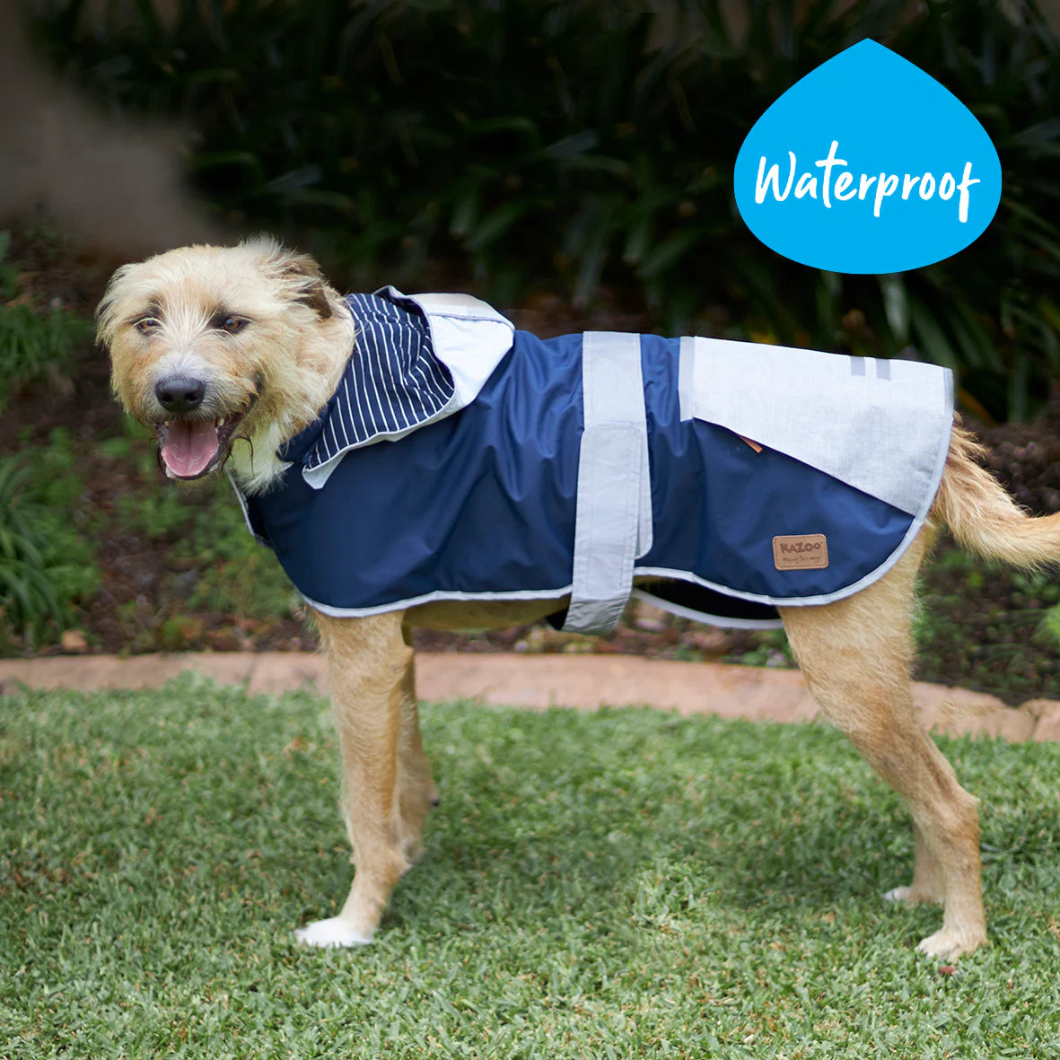Kazoo Cosy Rain Coat - Lagoon