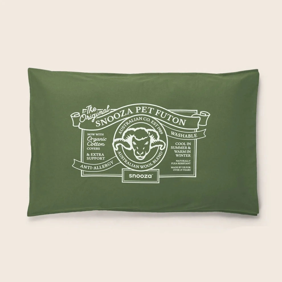Cotton Canvas Futon Fern Original