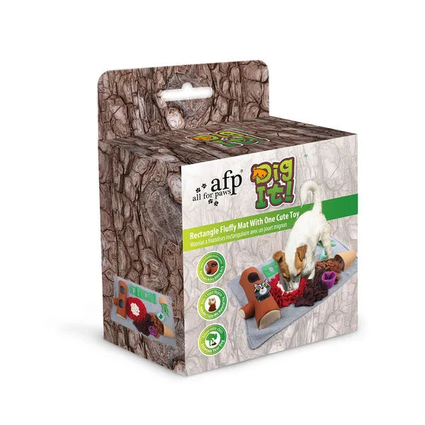 Dig It Play and Treat Mat with Raccoon