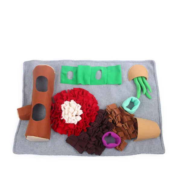 Dig It Play and Treat Mat with Raccoon