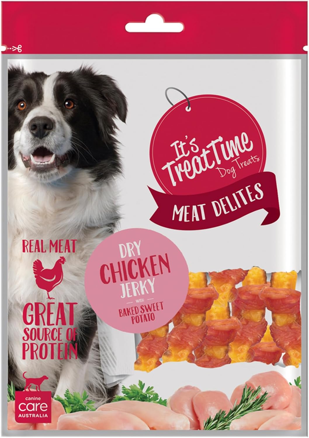 It's Treat Time Dog Chicken Baked Sweet Potato 100g