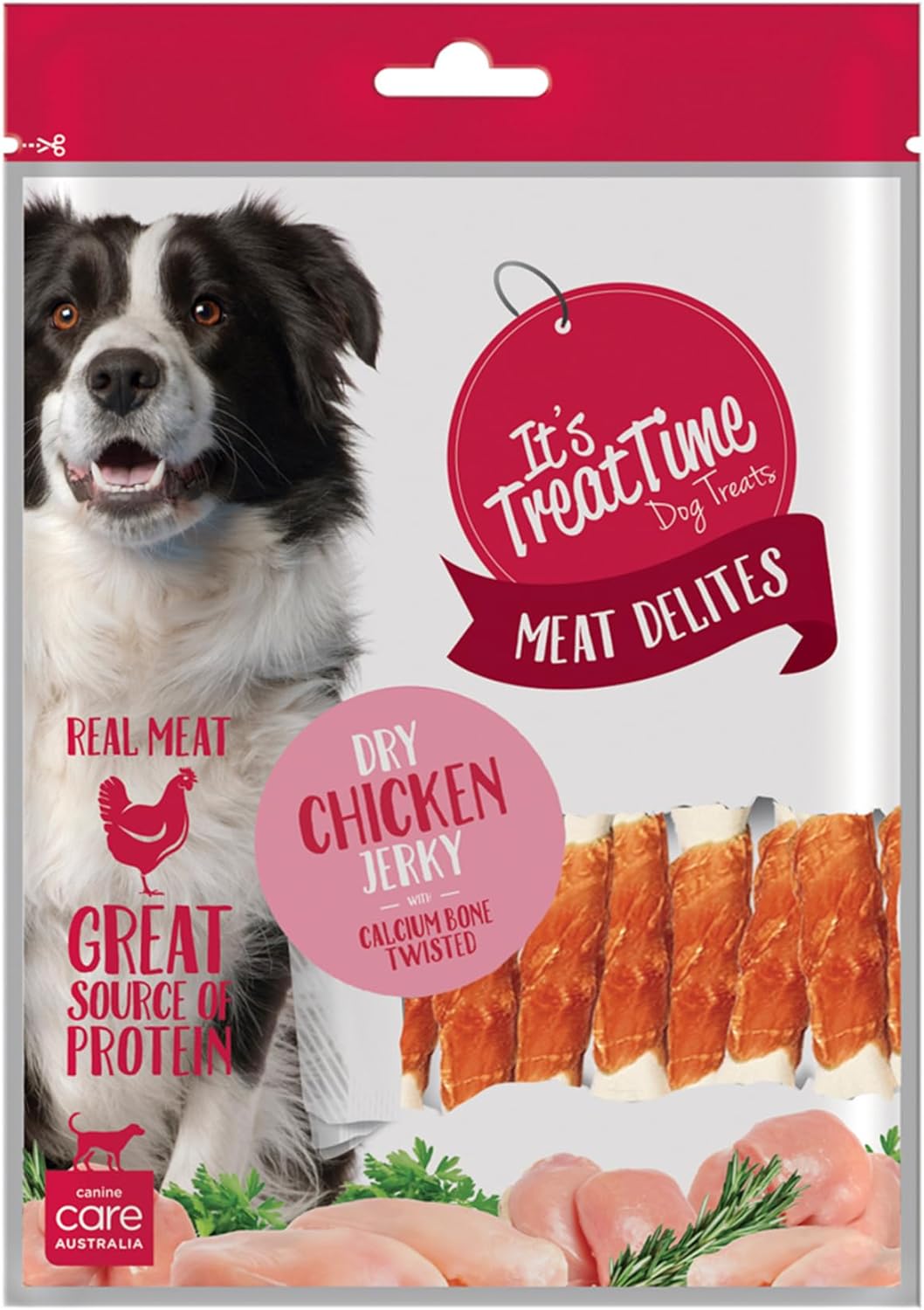It's Treat Time Dog Chicken Calcium Bone 100g
