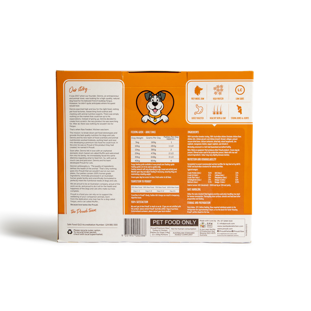 Proudi DOG Turkey & Chicken