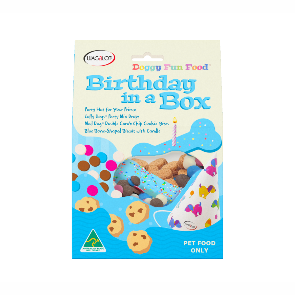 Doggy Fun Food Birthday Box