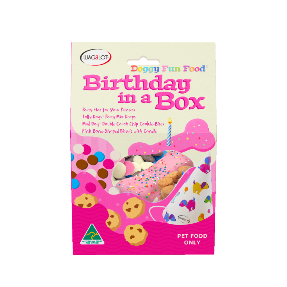 Doggy Fun Food Birthday Box