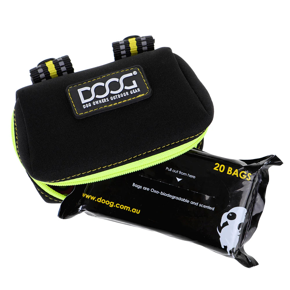 Doog Walkie Pouch Bolt Neon Neoprene