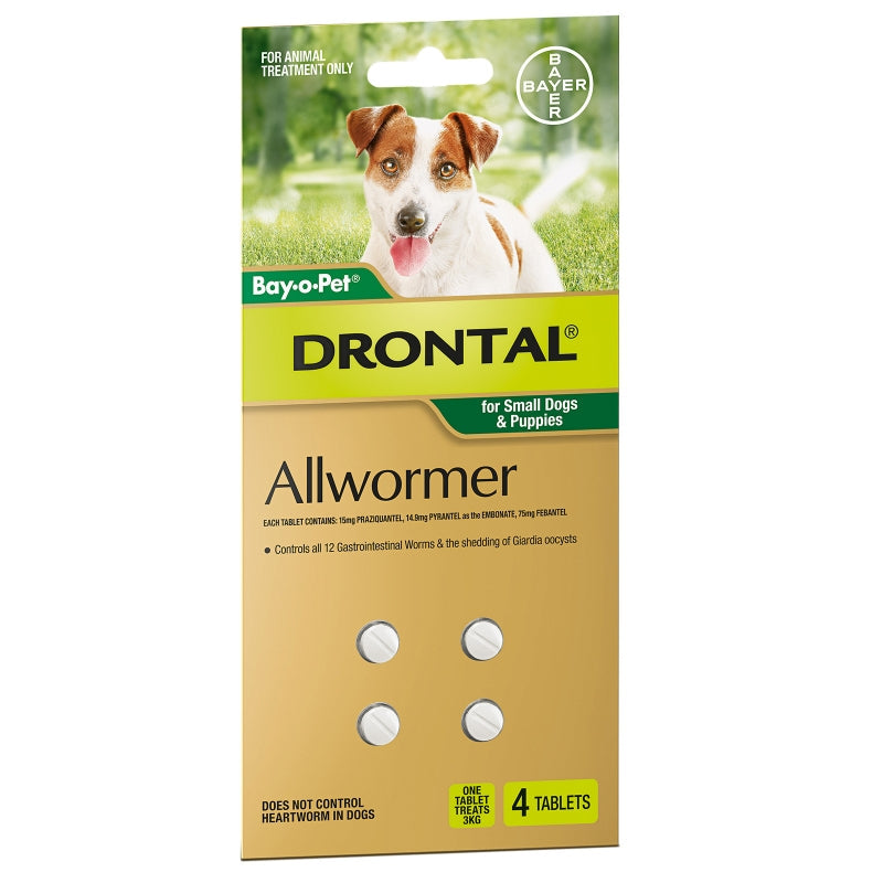 Drontal 3kg Tablet 4pk