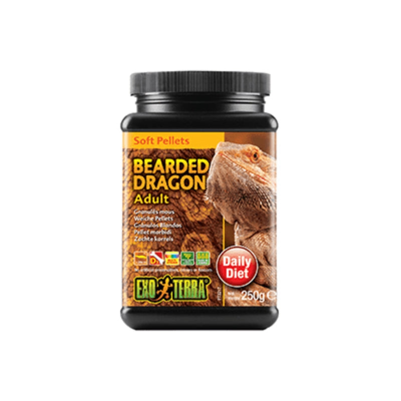 Exo Terra Bearded Dragon Food Adult 250g