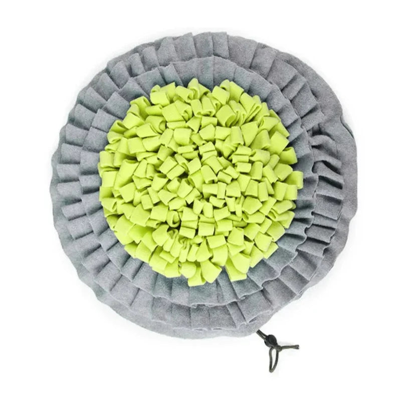 Snuffle Round Treat Mat Green/Grey