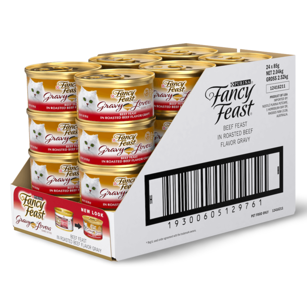 Fancy Feast 85g Gravy Lovers Beef