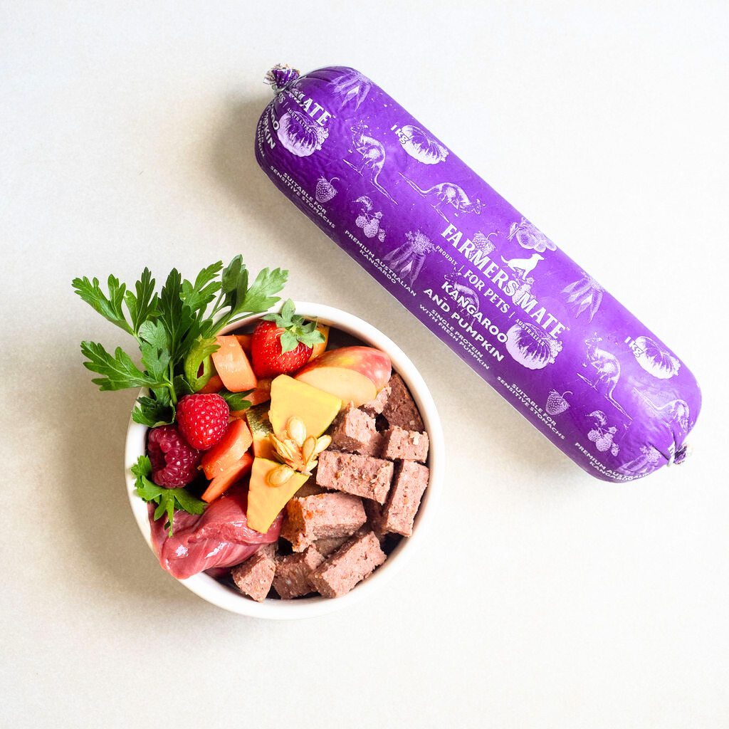 Farmers Mate for Pets Kangaroo & Pumpkin Chilled Roll