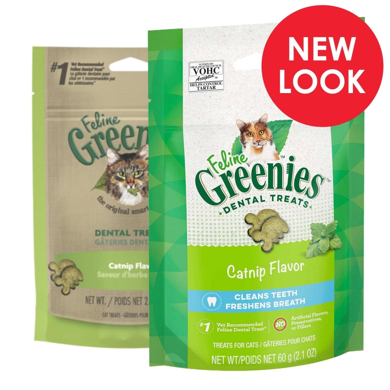 Feline Greenies 60g Catnip