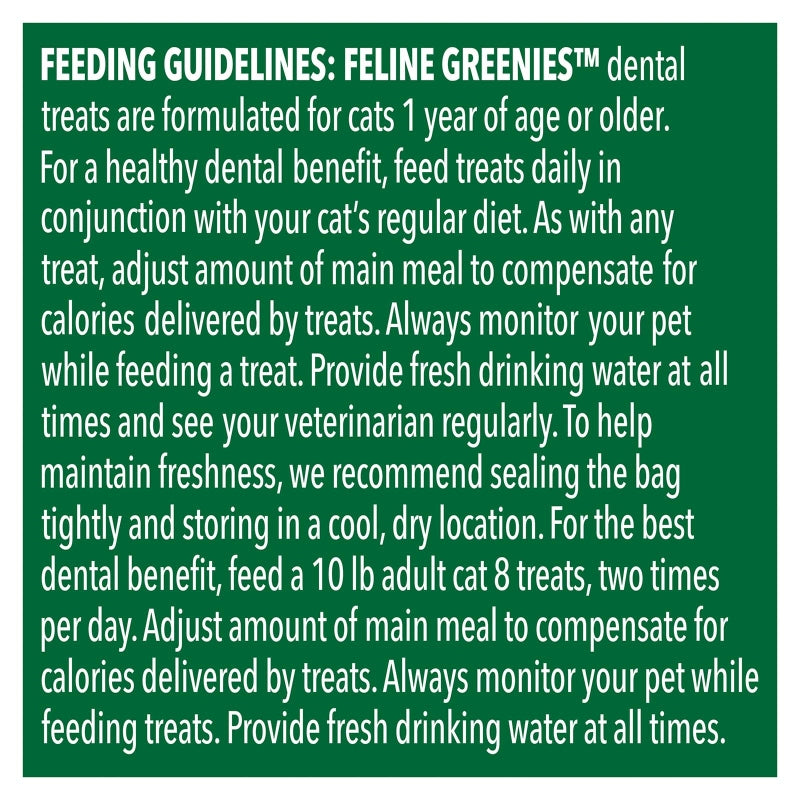 Feline Greenies 60g Catnip