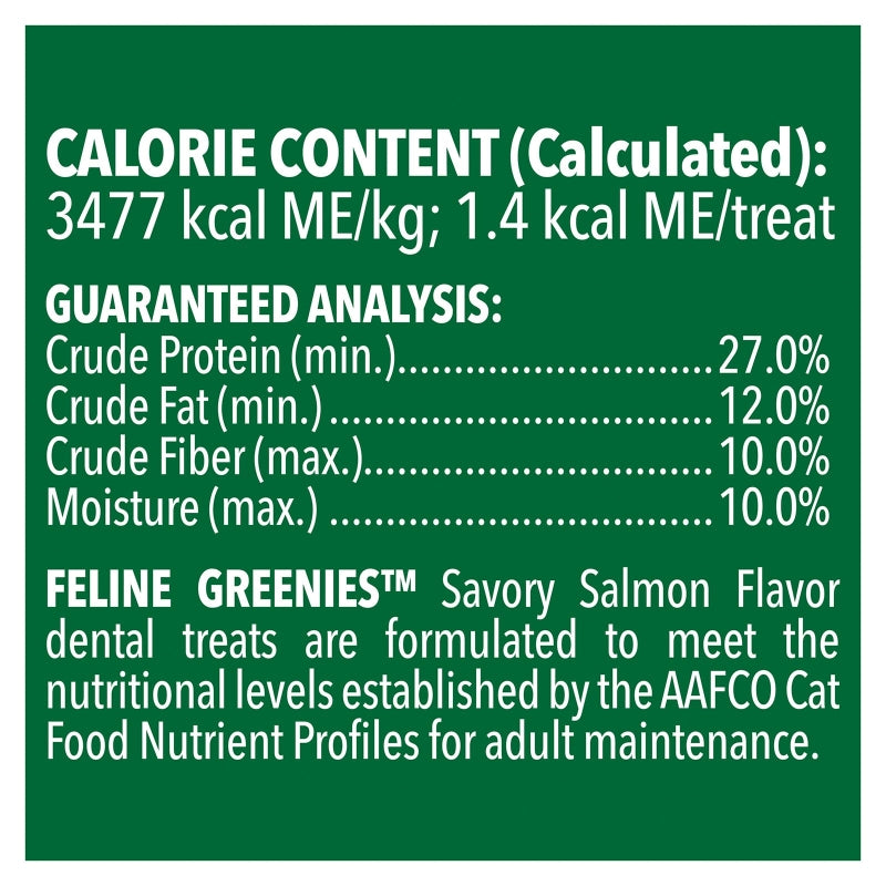 Feline Greenies 60g Salmon