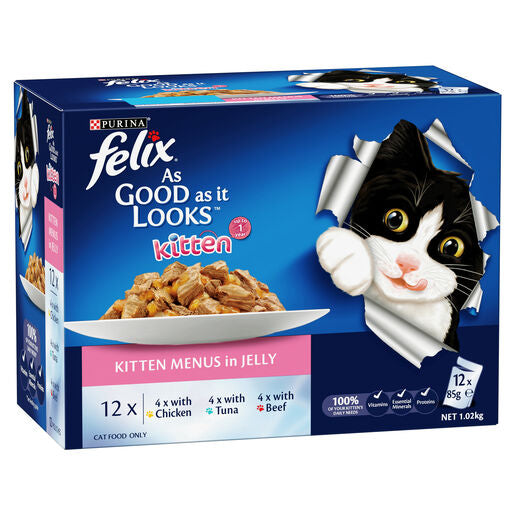 Felix Agail Kitten Menu MP 12X85G
