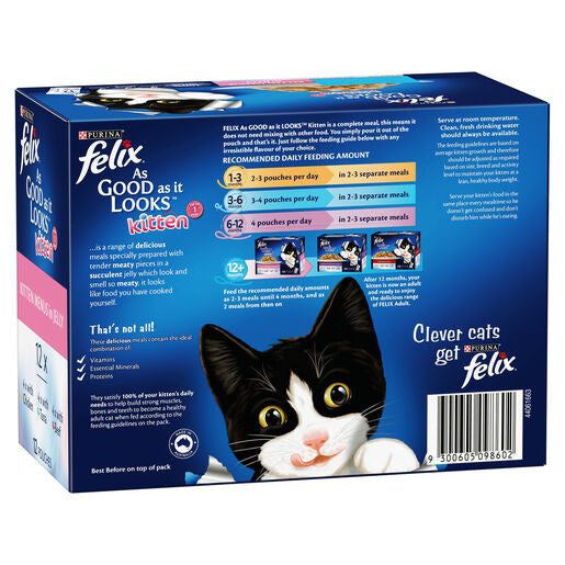 Felix Agail Kitten Menu MP 12X85G