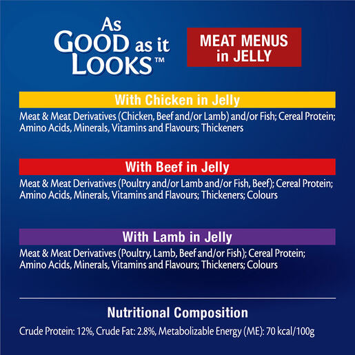 Felix Agail Meat Menu MP 12X85G