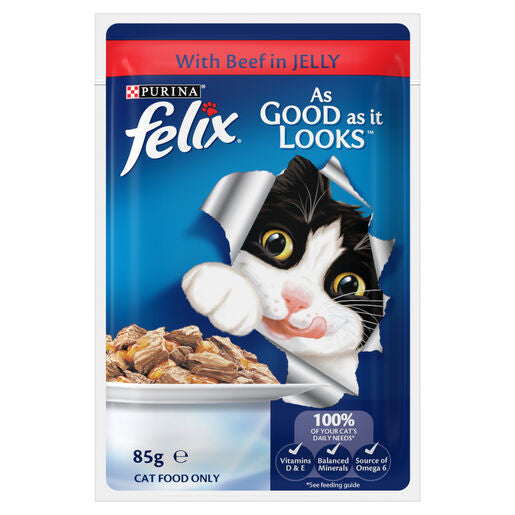 Felix Agail Meat Menu MP 12X85G