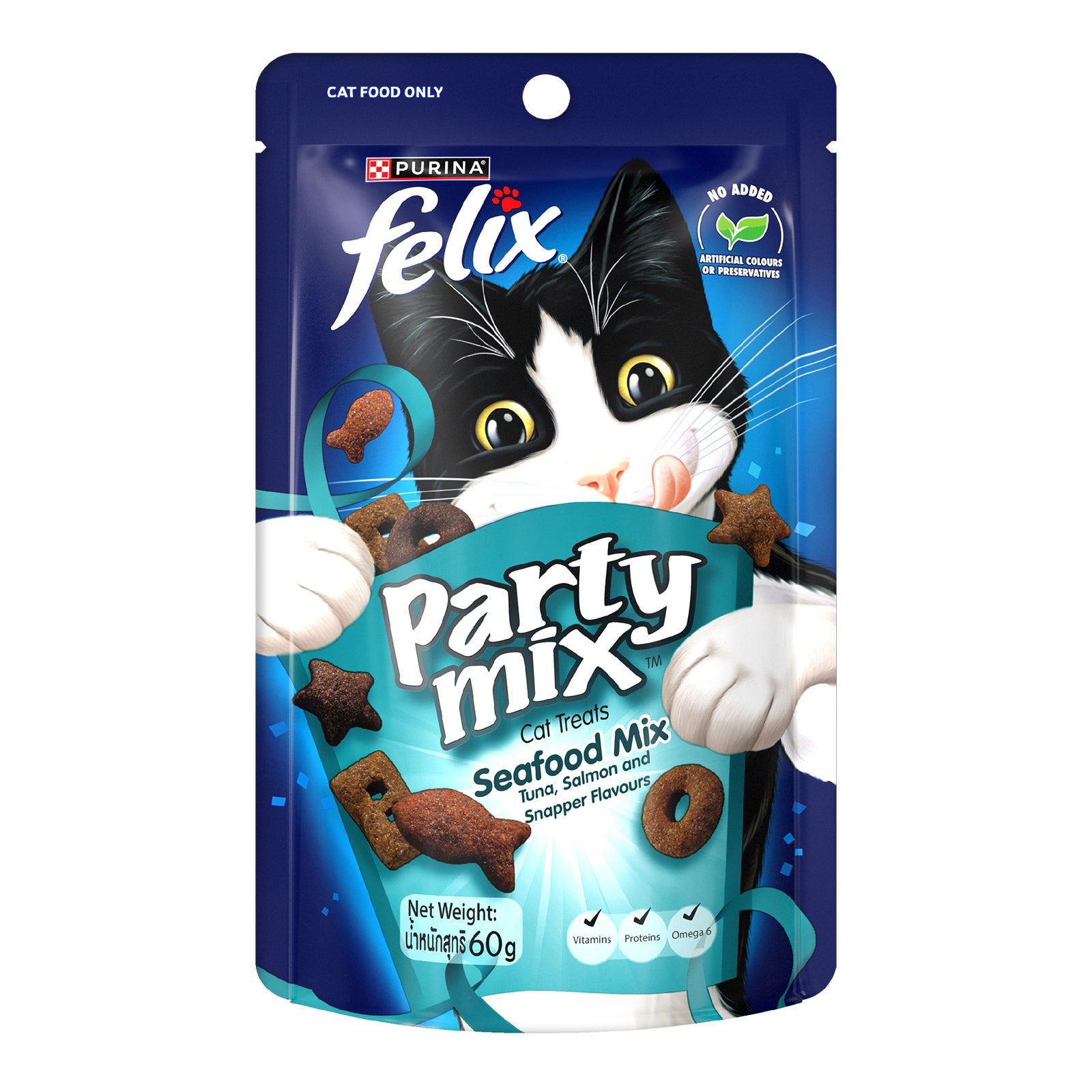 Felix Party Mix Seafood Mix 8X60g