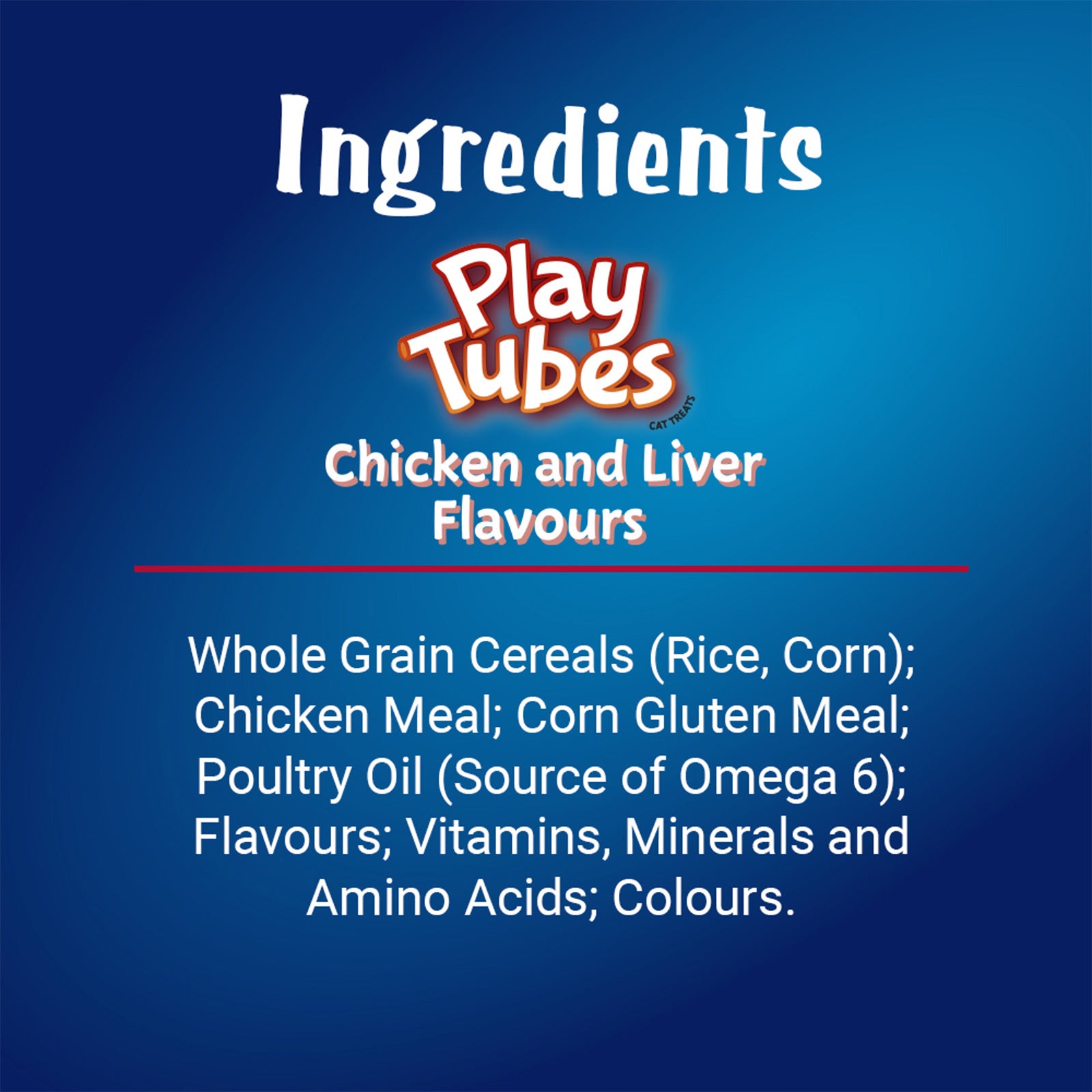Felix Play Tubes Chkn&Liver 8x50g