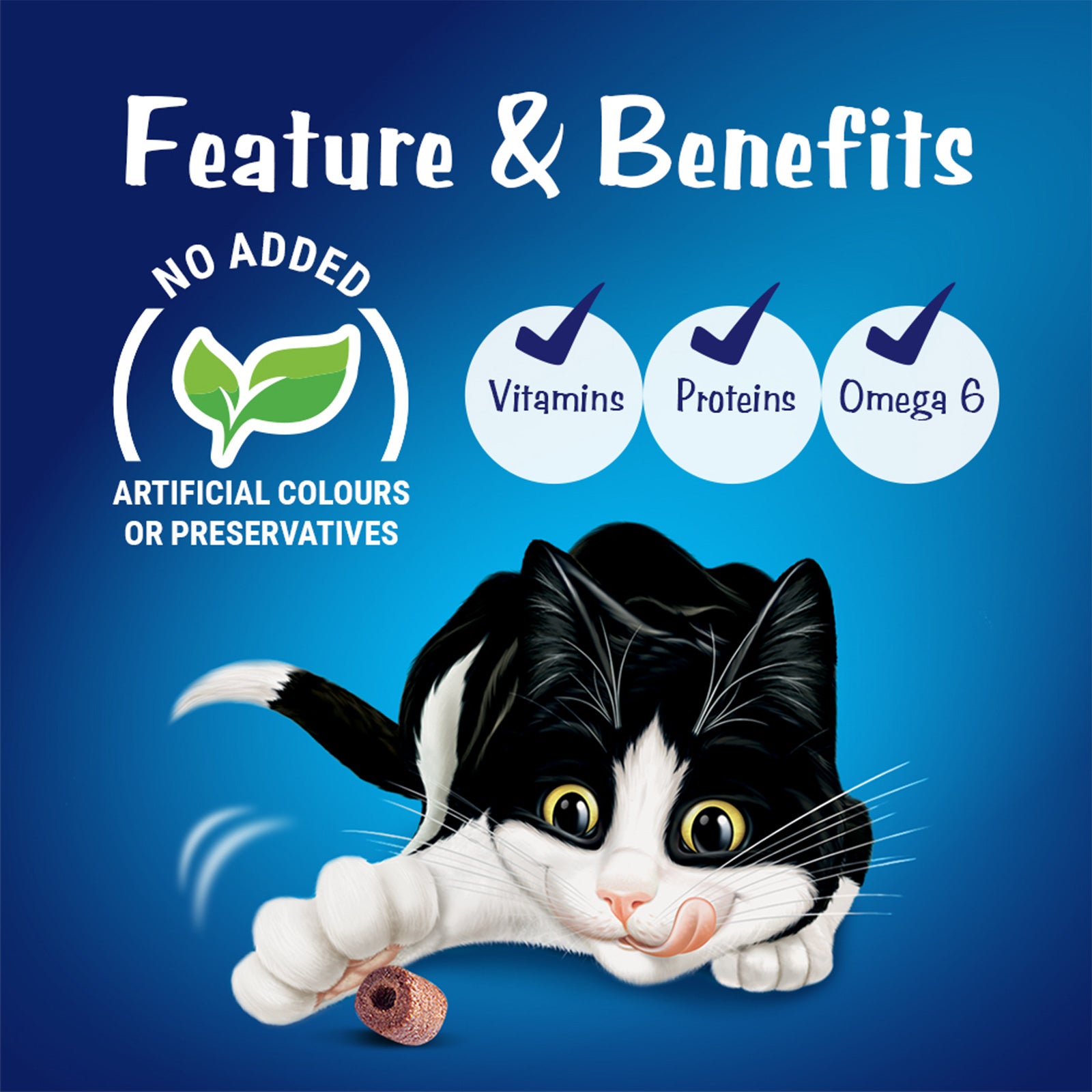 Felix Play Tubes Chkn&Liver 8x50g