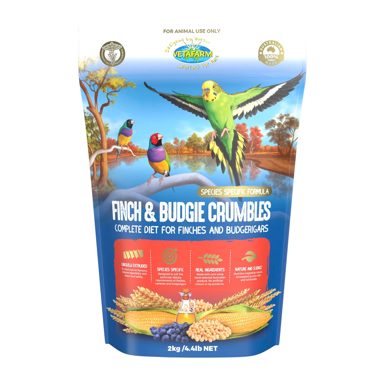 Vetafarm Finch & Budgie Crumbles