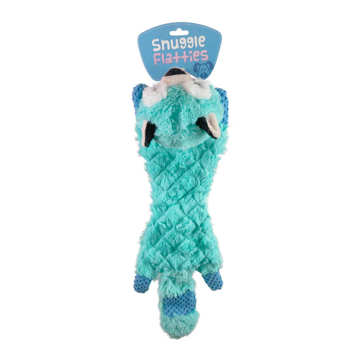 Flatties Blue Raccoon