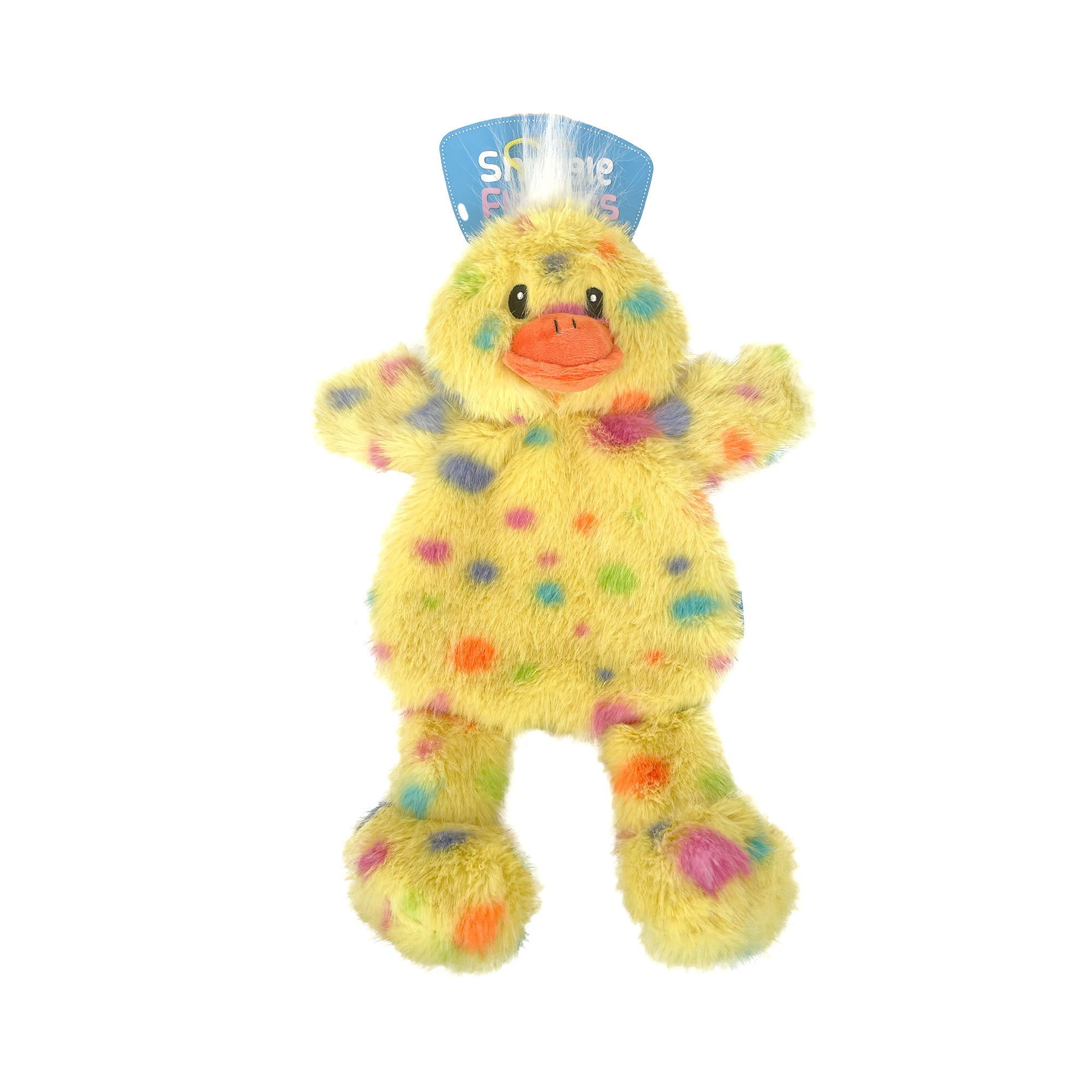 Flatties Yellow Spotty Duck