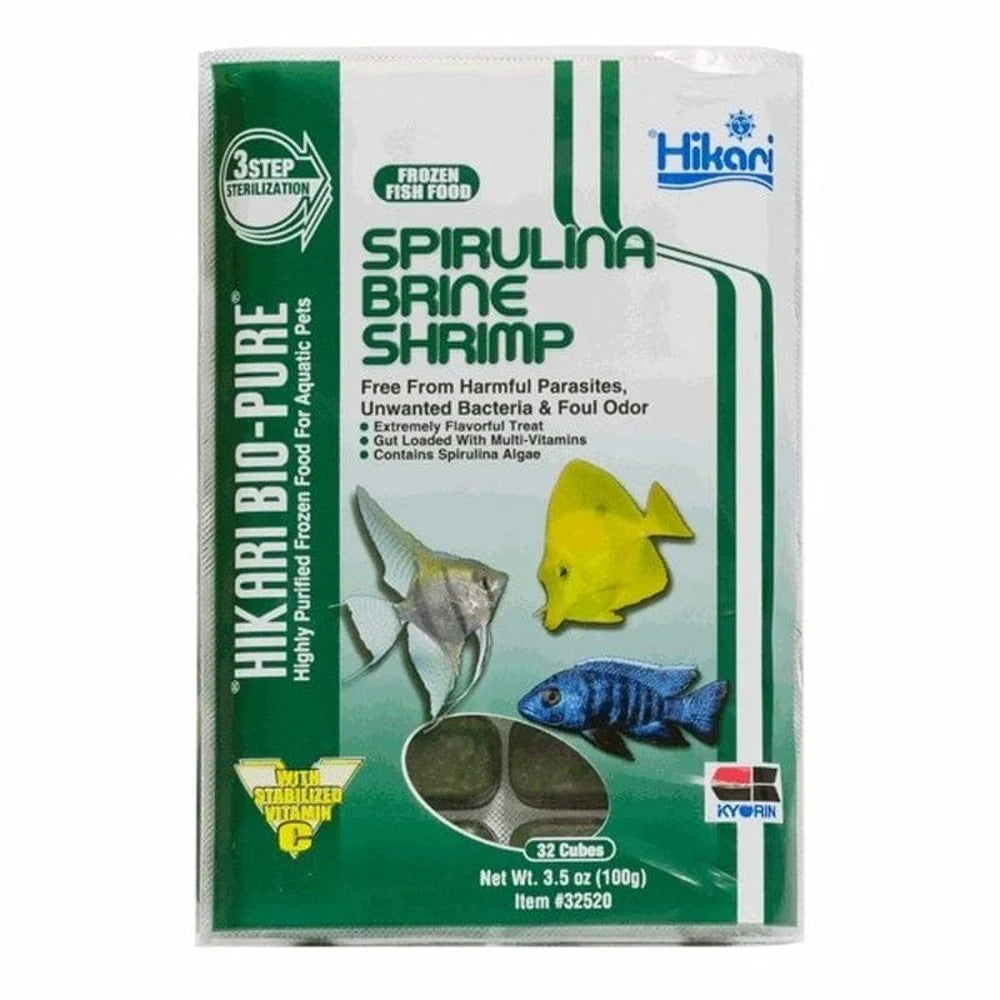 Frozen Food Hikari Spirulina Brine 100g