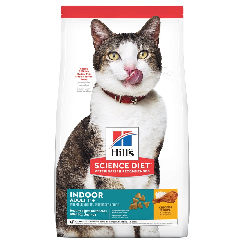 Science Diet Cat Dry Adult +11 Indoor 3.17kg