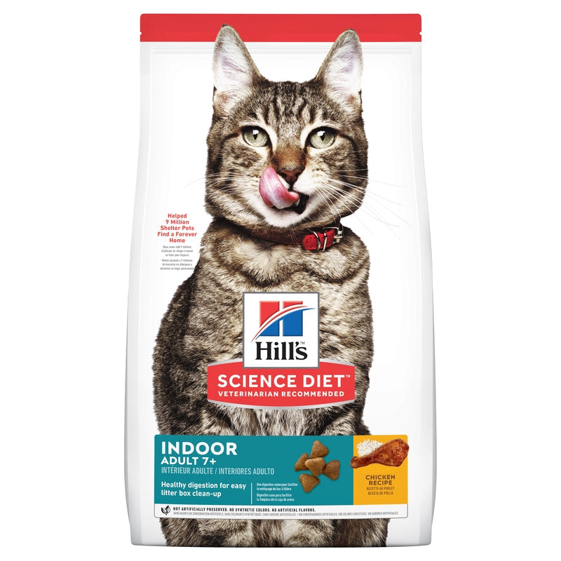 Science Diet Cat Dry Adult +7 Indoor 1.58kg