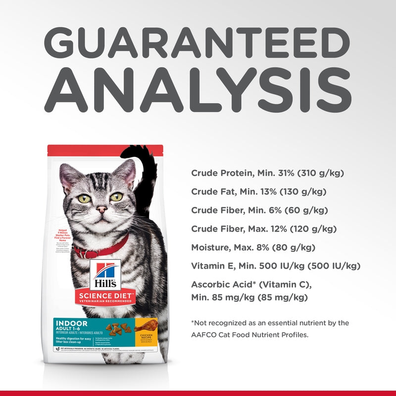 Science Diet Cat Dry Indoor 2kg