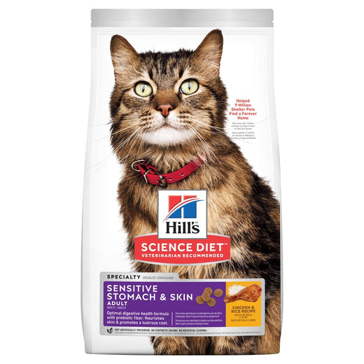 Science Diet Cat Dry Sensitive Skin And Stomach 3.1kg