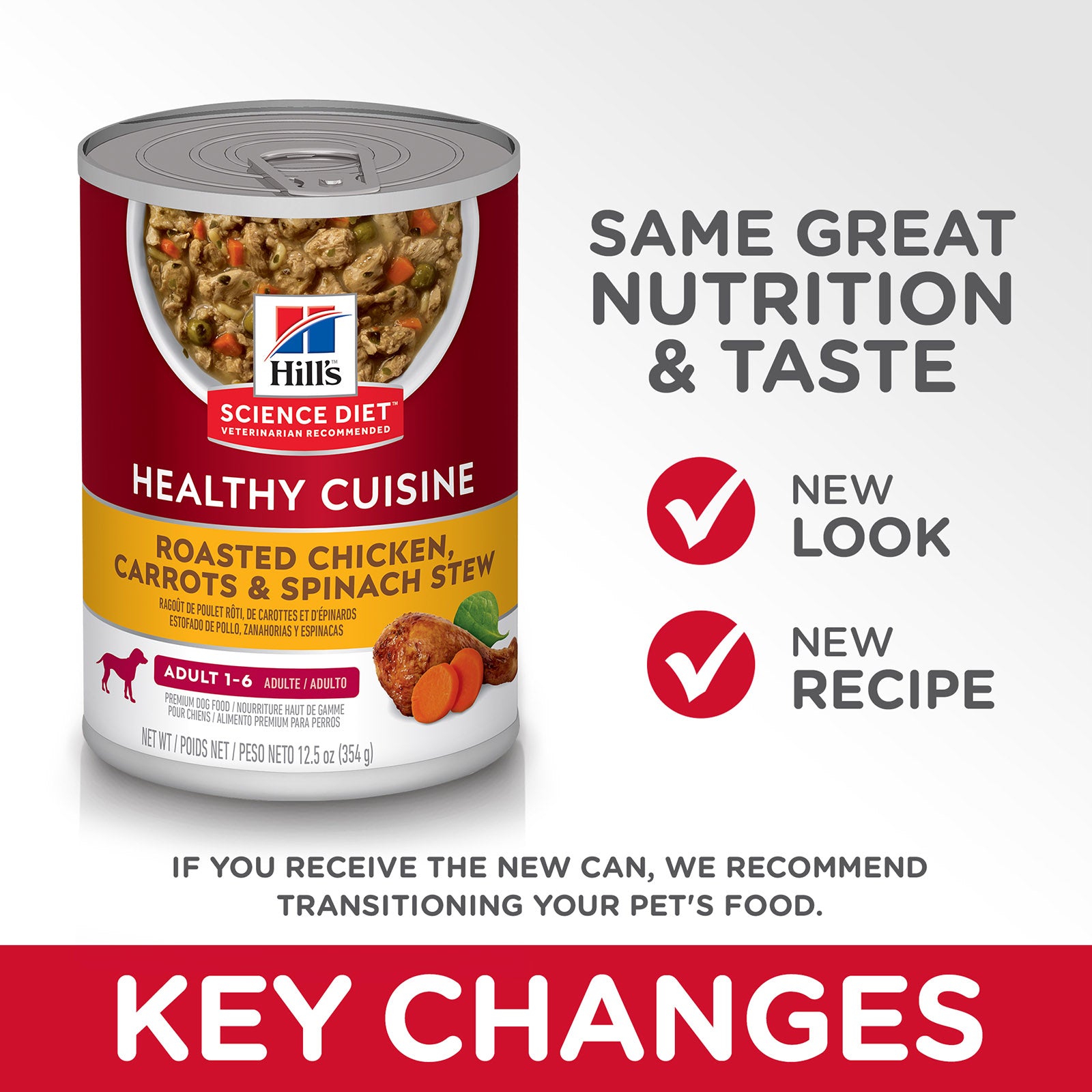 Science Diet Dog Wet Chicken Carrot Stew 354g