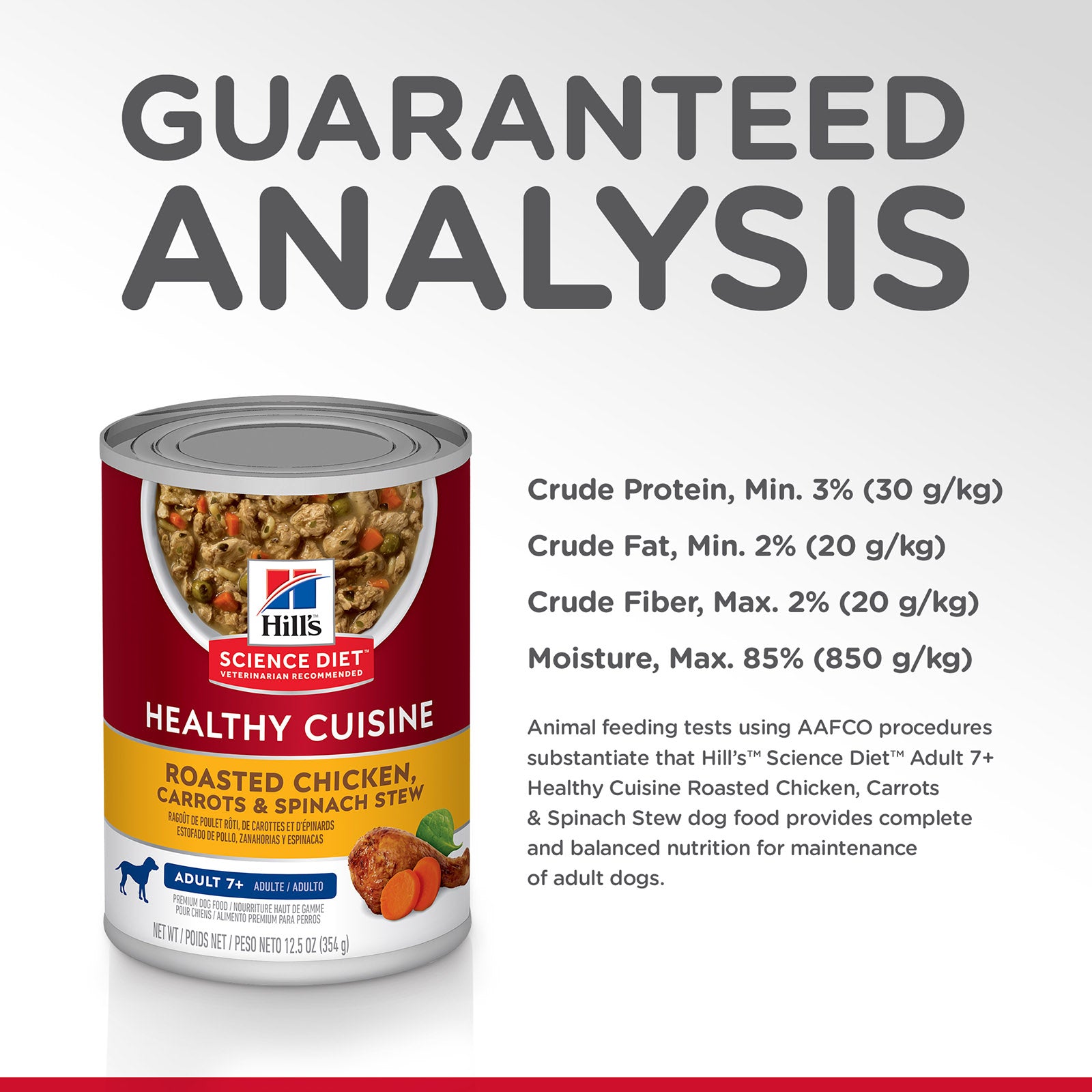 Science Diet Dog Wet Healthy 7+ 354G
